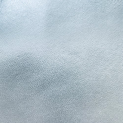 Cuir gris métallisé