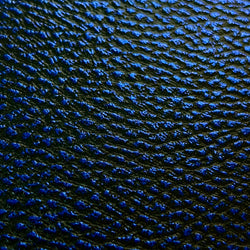 Cuir bleu électrique métallisé grainé