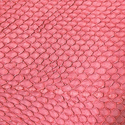 Cuir marin rose saumon brut