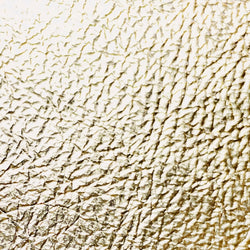 Cuir doré clair froissé