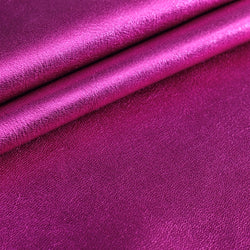 Cuir fushia métallisé