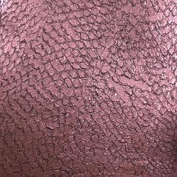 Cuir marin vieux rose métallisé