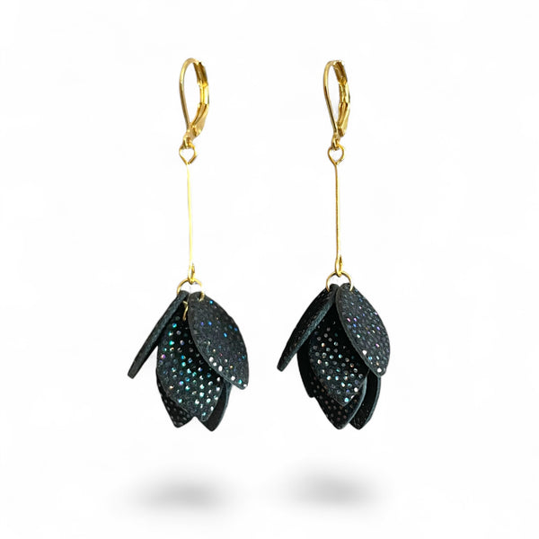 Boucles d'oreilles cuir Elysea